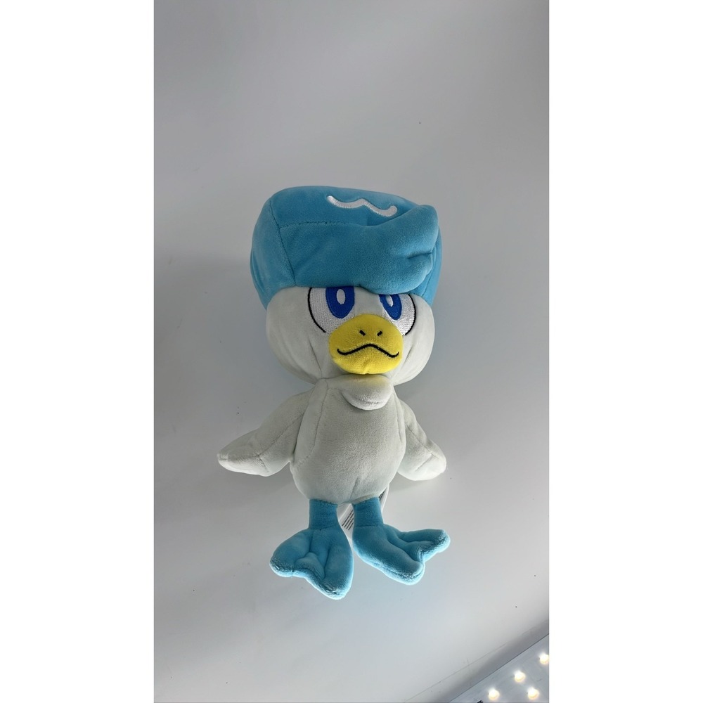 Pokemon Center Quaxly‎ Plush 8 Inch Stuffed Animal Paldea Starter Scarlet Violet